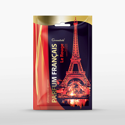 GREENFIELD Parfum Francais ароматизатор-освежитель воздуха Le Rouge 1.0 greenfield ягодная серия ароматизатор strawberry 1 0