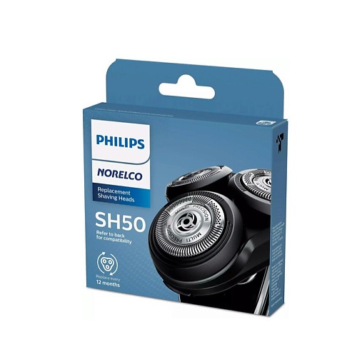 PHILIPS Сменные бритвенные головки 5000 AquaTouch Shavers replaces HQ8 head philips запасные головки для электробритвы oneblade replacement blade 1 pack