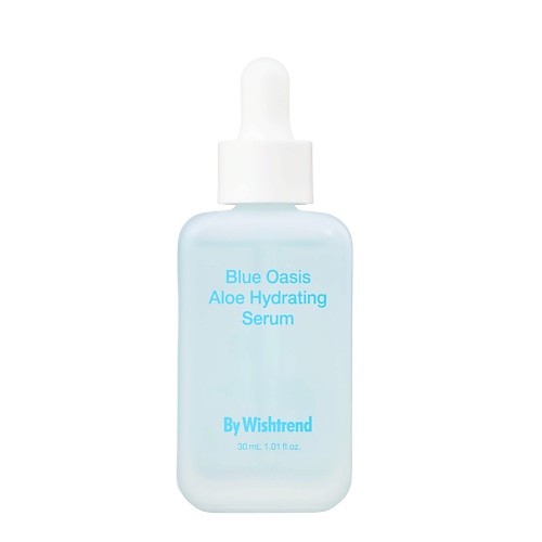 BY WISHTREND Увлажняющая сыворотка с алоэ Blue Oasis Aloe Hydrating Serum 30.0 qiriness эмульсия для лица с матирующим эффектом увлажняющая essentials eye serum and cream