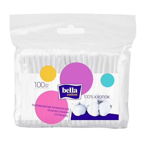 BELLA Cotton Ватные палочки 100.0 bella bella ватные подушечки cotton