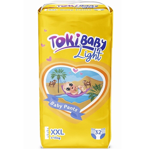 TOKIBABY Подгузники - трусики XXL 32.0