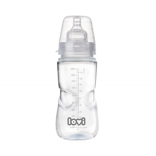 LOVI Бутылочка для кормления Medical+ бутылочка для кормления мишки мамы и малыши 250 мл цилиндр с ручками