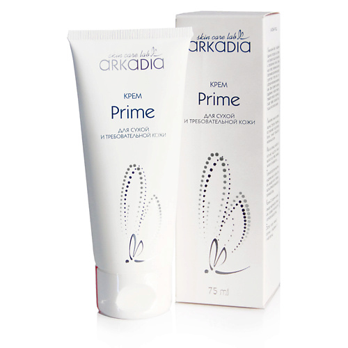 ARKADIA Увлажняющий крем для сухой и требовательной кожи Prime 75.0 arkadia увлажняющий крем для нормальной и сухой кожи prime 75 0