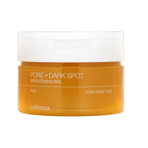 CELIMAX Диски для лица Pore + Dark Spot Brightening Pad 100.0 celimax диски для лица pore dark spot brightening pad 100 0