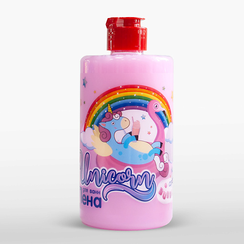 GREENFIELD Пена для ванн Unicorn Bubble Gum 460.0 картридж unicorn 10bb рs 1001 механическая очистка из вспененного полипропилена 1 мкм