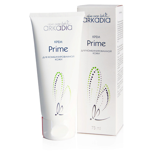 ARKADIA Увлажняющий крем для комбинированной кожи Prime 75.0 arkadia увлажняющий крем для нормальной и сухой кожи prime 75 0