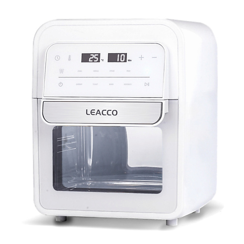 LEACCO Аэрогриль LEACCO AF013 Air Fryer Oven 1.0 microwave oven oven color screen wet roast remote connectivity 24 hours reservation adjustable steam multifunctional air fryer