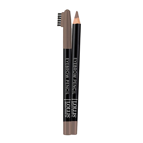LOLLIS Карандаш для бровей Eyebrow Pencil pupa карандаш для бровей 003 темно коричневый true eyebrow pencil 1 г