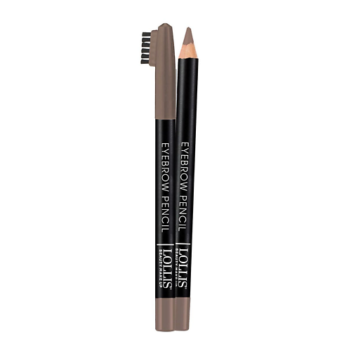 LOLLIS Карандаш для бровей Eyebrow Pencil фиксирующее воск мыло для бровей kiss beauty 3d eyebrow styling soap персик 10 г