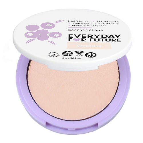 EVERYDAY FOR FUTURE Компактный хайлайтер хайлайтер makeup obsession highlighter palette glow crush everyday glow