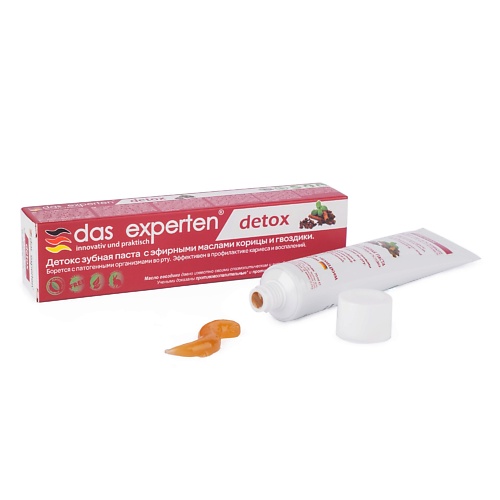 DAS EXPERTEN Противовоспалительная зубная гель паста DETOX 70.0