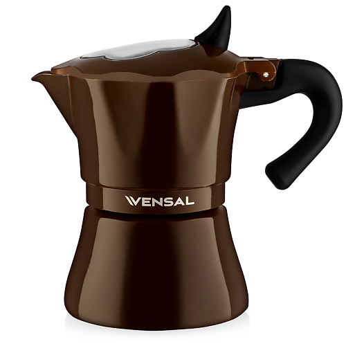 VENSAL Гейзерная кофеварка 3 чашки VS3204 vensal гейзерная кофеварка 6 чашек vs3202gn