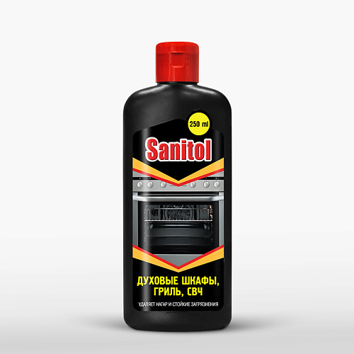фото Sanitol средство для чистки духовых шкафов, свч, грилей 250.0