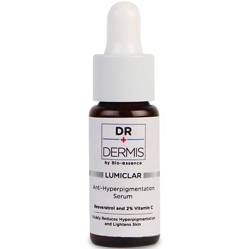 DR.DERMIS Депигментирующая сыворотка для лица с антиоксидантами и витамином С 15.0 plum сыворотка для придания сияния коже лица с экстрактом коры ивы и витамином е
