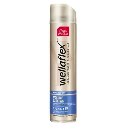 WELLA Лак для волос Volume & Repair, Объем и восстановление 250.0 tahe увлажняющий шампунь для тонких волос gold protein volume 300