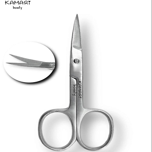 KAMARI BEAUTY Ножницы маникюрные для ногтей ножницы детские безопасные маникюрные с чехлом от 0 мес розовый