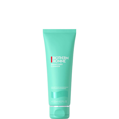 BIOTHERM Мужской гель для умывания Homme Aquapower Cleanser 125.0 white cosmetics мужской гель парфюм для душа 100 мл