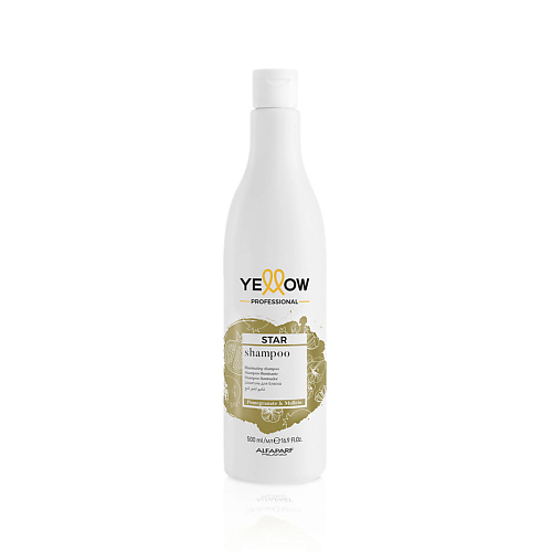 YELLOW Шампунь для придания блеска волосам 500.0 спрей для придания волосам мерцающего блеска glimmer shine spray