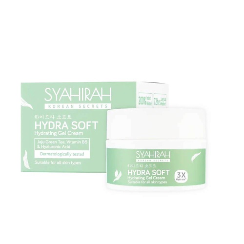 SYAHIRAH Увлажняющий гель-крем для лица с витамином В5 и гиалуроновой кислотой 20.0 MPL292956