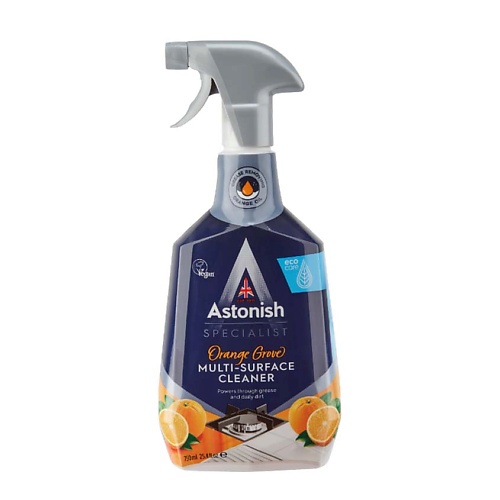 ASTONISH Многофункциональный очиститель на основе натурального апельсинового масла 750.0 kitfort очиститель катышков кт 4011