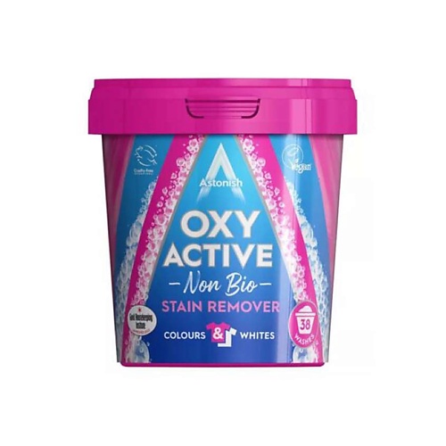 ASTONISH OXY ACTIVE Активный пятновыводитель с усилителем стирки 625.0 udalix экологичное мыло пятновыводитель для стирки 90