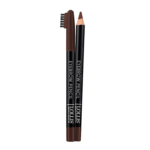 LOLLIS Карандаш для бровей Eyebrow Pencil pupa карандаш для бровей 003 темно коричневый true eyebrow pencil 1 г