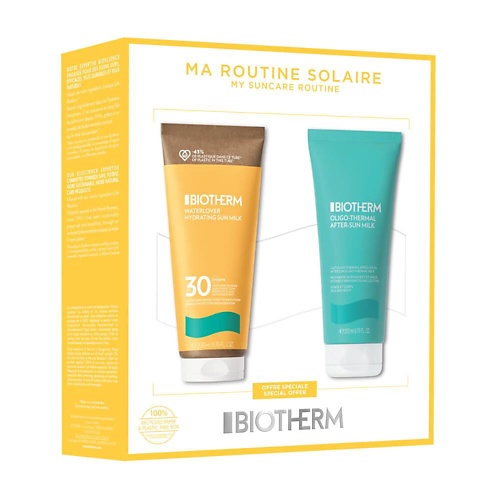 BIOTHERM Набор средств для загара Waterlover Summer Set SPF 30+ cool water pacific summer edition for women