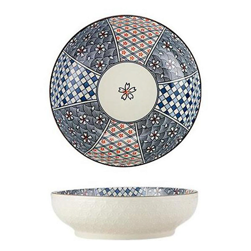 HOMIUM Набор тарелок, Japanese Collection, Home, глубокая, D23.5см тарелка фарфоровая глубокая magistro церера 700 мл d 18 5 см оранжевый