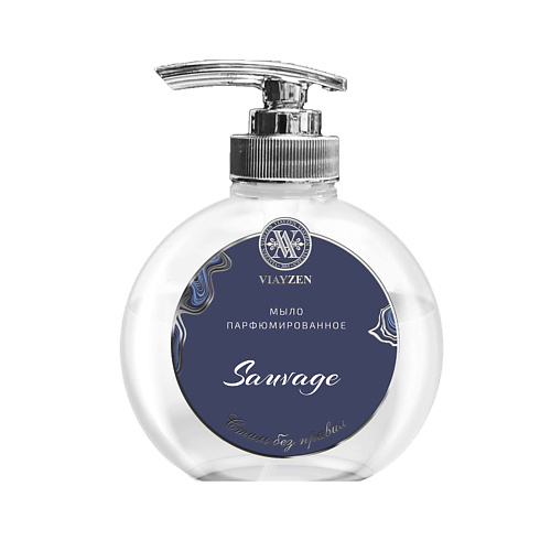 VIAYZEN Мыло жидкое парфюмированное Sauvage 200.0 augenblick парфюмированное жидкое мыло для рук и тела altay forest 300