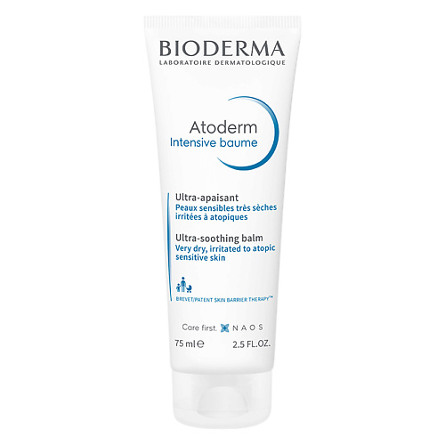 BIODERMA Бальзам для восстановления сухой и атопичной кожи лица и тела Atoderm 75.0 gaston бальзам щербет для лица очищающий