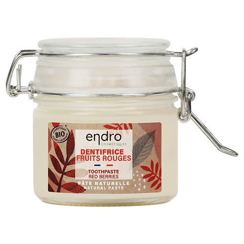 фото Endro органическая зубная паста с красными ягодами red berries toothpaste 1.0