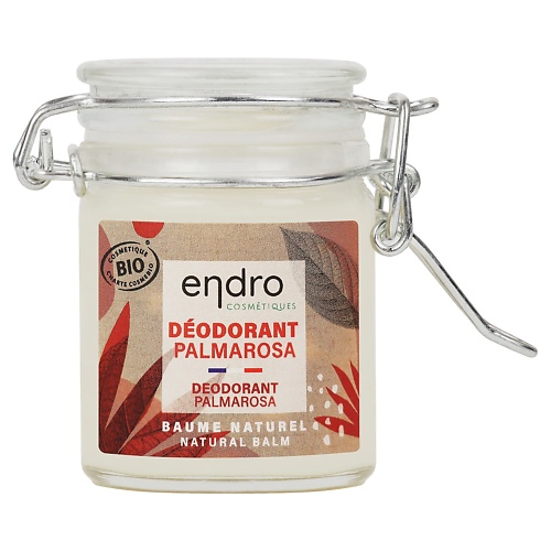 ENDRO Органический бальзам-дезодорант с маслом кокоса и ароматом лемонграсса 50.0 yangmei увлажняющий бальзам для губ с ароматом яблока 3 5