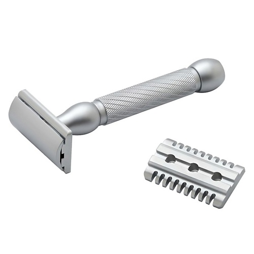 PEARL SHAVING Т образный станок Hammer Double Edge Safety Razor Close comb+open comb 1.0 hammer