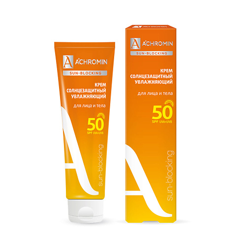 ACHROMIN Крем солнцезащитный  Экстра-защита SPF 50 100.0 крем солнцезащитный экстра защита achromin для лица и тела spf 50 100 мл