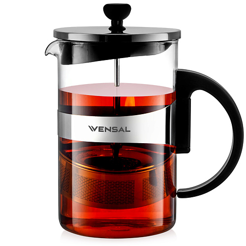VENSAL Заварочный чайник 800 мл VS3408 0.8 чайник керамический заварочный с металлическим ситом беседа 350 мл