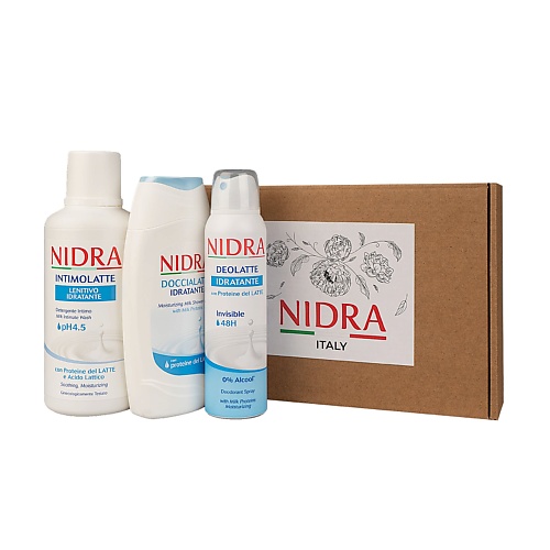 Набор средств для ванной и душа NIDRA Подарочный набор для женщин фото
