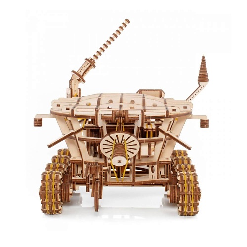EWA ECO-WOOD-ART Деревянный конструктор 3D Робот Луноход 1.0 шпатель деревянный медицинский стерильный 150 18 1 8 мм