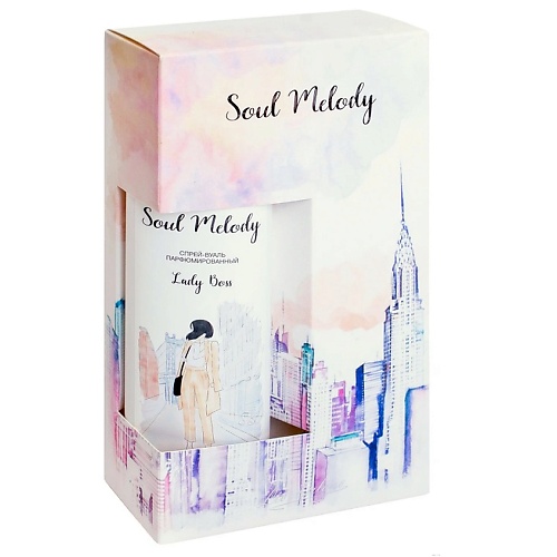 LIV DELANO Подарочный набор Soul Melody Lady Boss liv delano крем для тела и рук парфюмированный lady courage soul melody 200 0