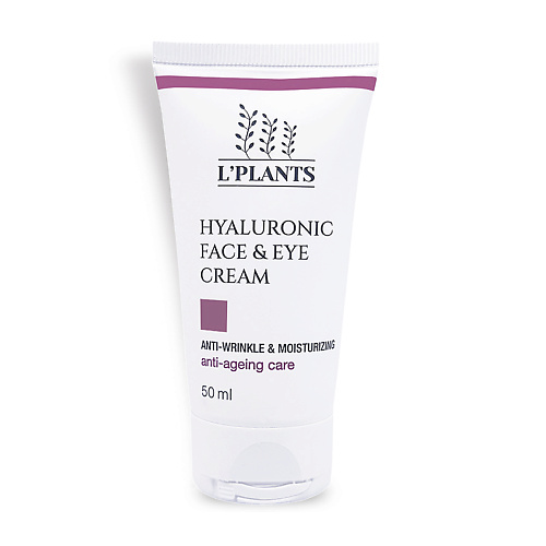 Крем для лица L'PLANTS Крем от морщин для лица и век с гиалуроновой кислотой Hyaluronic Face & Eye Cream