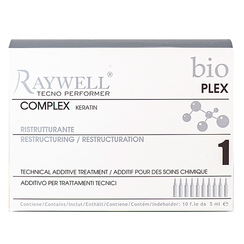 RAYWELL Реконструктор BIOPLEX 50.0 белита м маска реконструктор для поврежденных и ослабленных волос масло арганы и кератин 250