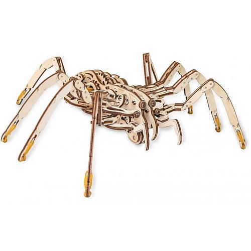 EWA ECO-WOOD-ART Деревянный конструктор 3D SPIDER (Паук) 1.0 сердитый паук рык