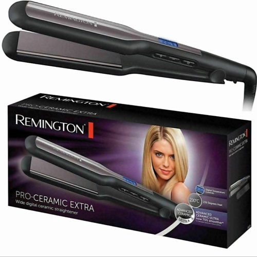 REMINGTON Выпрямитель для волос Pro-Ceramic Extra S5525 remington выпрямитель для волос wet 2 straight pro s7970