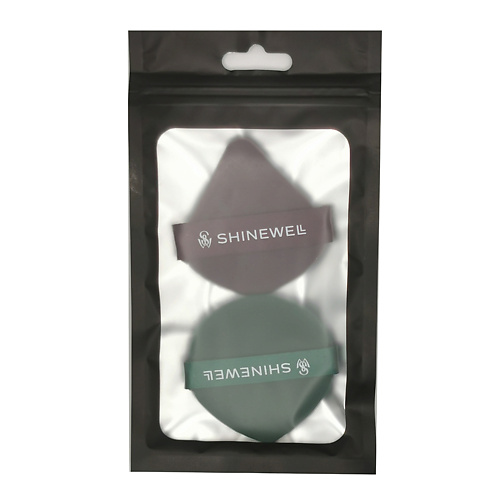 SHINEWELL Набор спонжей для макияжа shinewell спонжи для нанесения и удаления макияжа набор каплевидный и с кармашком