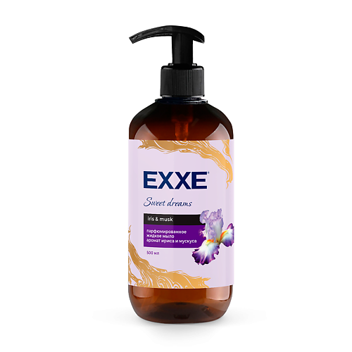 EXXE Жидкое мыло парфюмированное аромат ириса и мускуса 500.0 viayzen мыло жидкое парфюмированное l imperatrice 200