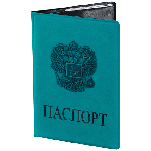 STAFF Обложка для паспорта Герб серебряный герб