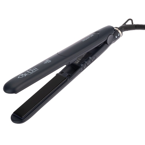 BE-UNI PROFESSIONAL Утюжок Дайвинг Про  для выпрямления волос  с покрытием турмалиновый кварц крючок для вязания с тефлоновым покрытием d 7 мм 15 см
