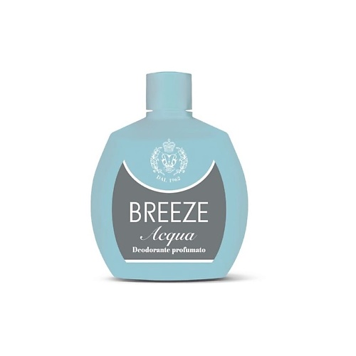 BREEZE Парфюмированный дезодорант ACQUA 100.0 натуральный кремовый дезодорант аурасо пеларгония парфюмированный унисекс