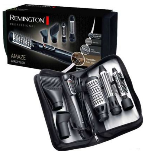 REMINGTON Фен-щетка для волос Amaze Smooth & Volume AS1220 мишень remington черно белая 14 х 14 см