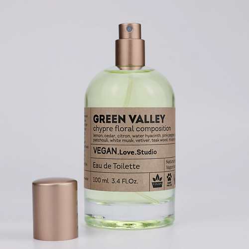 VEGAN.LOVE.STUDIO Туалетная вода женская Green Valley 100.0 доска для подачи из сланца magistro valley d 30 см