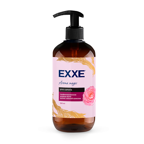 EXXE Жидкое мыло парфюмированное аромат нежной камелии 500.0 viayzen мыло жидкое парфюмированное l imperatrice 200